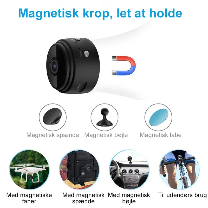 1080p magnetisk WiFi-minikamera