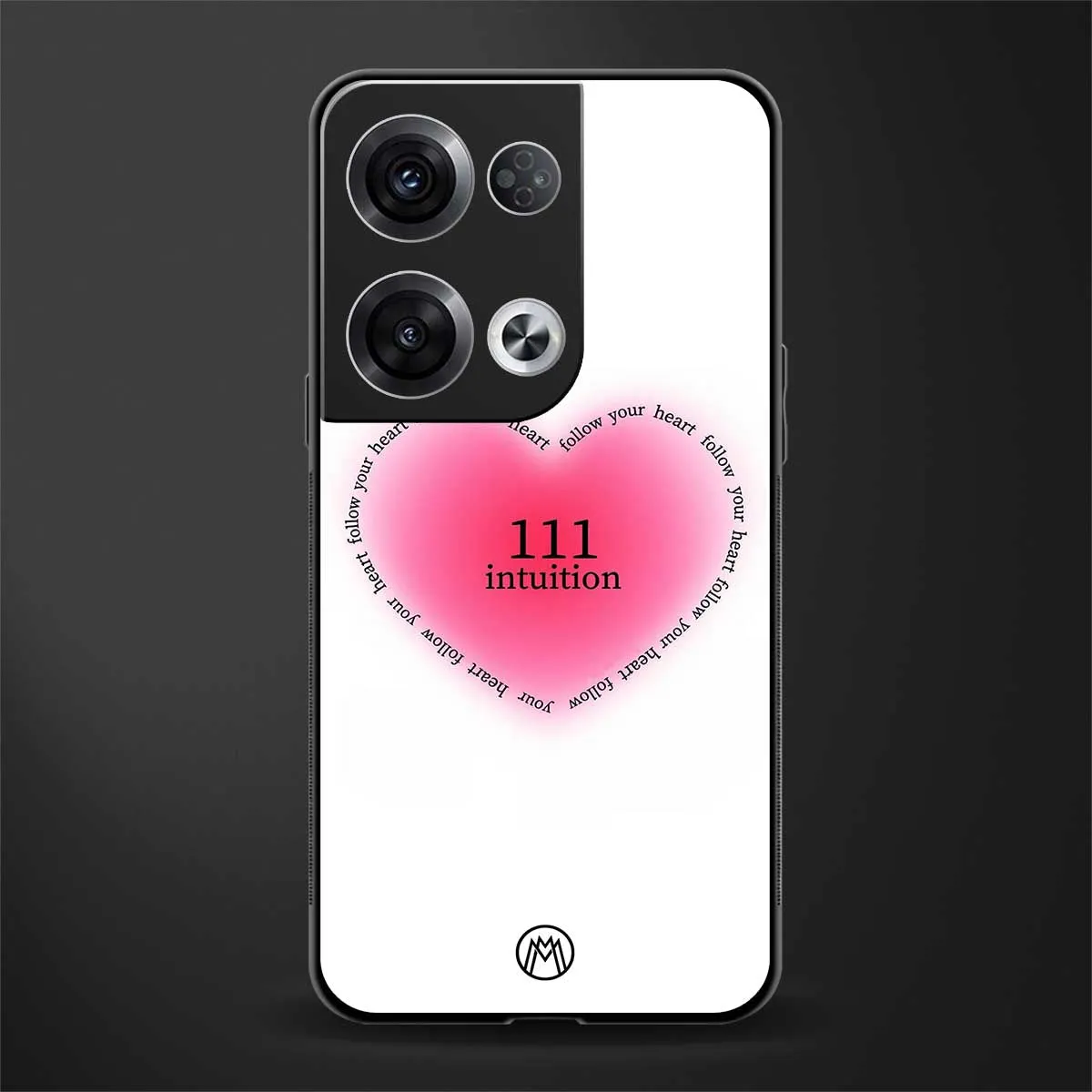 111 Intuition Phone Case for Oppo Reno 8 | Glass Case