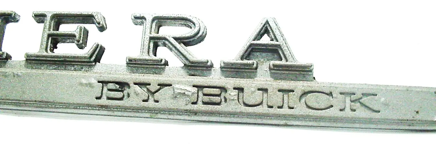 1968 Buick Riviera Emblem Script Plaque #1385855 Buick Riviera 1968