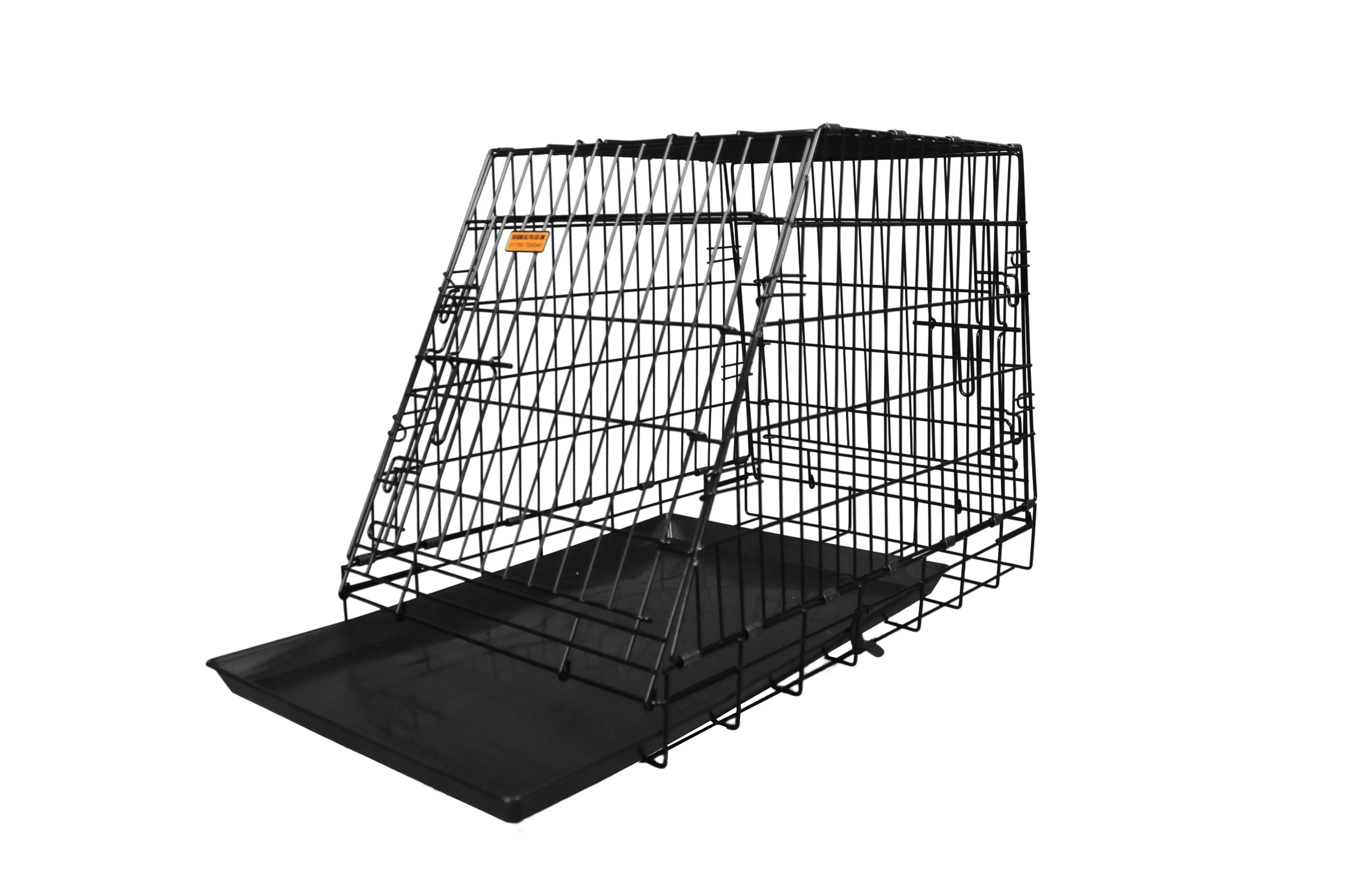 2-Door Car Crate with Escape Hatch - Half Boot (Various Sizes)