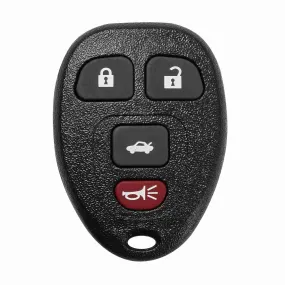 2 Keyless Entry Car Key Remote Key Fob Case Button Pad Replacement for 2009-2012 Chevrolet Malibu KOBGT04A