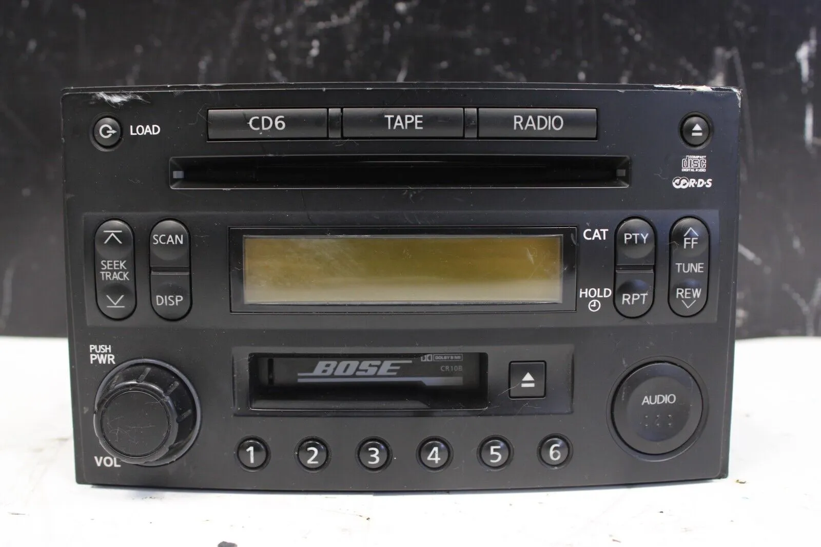 2005 Nissan 350Z **BOSE** Radio/AM/FM/6-CD Receiver P/N 28188 CF000 OEM