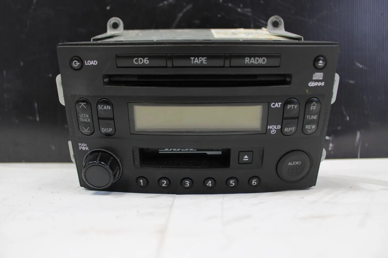 2005 Nissan 350Z CR10B **BOSE** Radio/AM/FM/6-CD Receiver P/N 28188 CF000 OEM