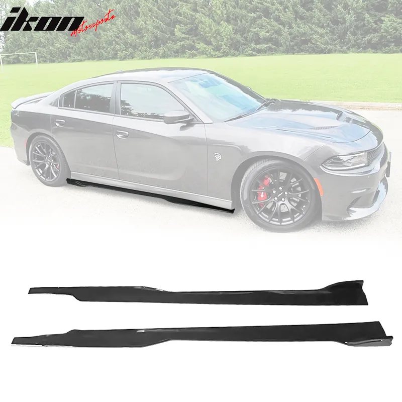 2015-2023 Dodge Charger 86.5" V1 Side Skirts Extension Rocker Panel PP