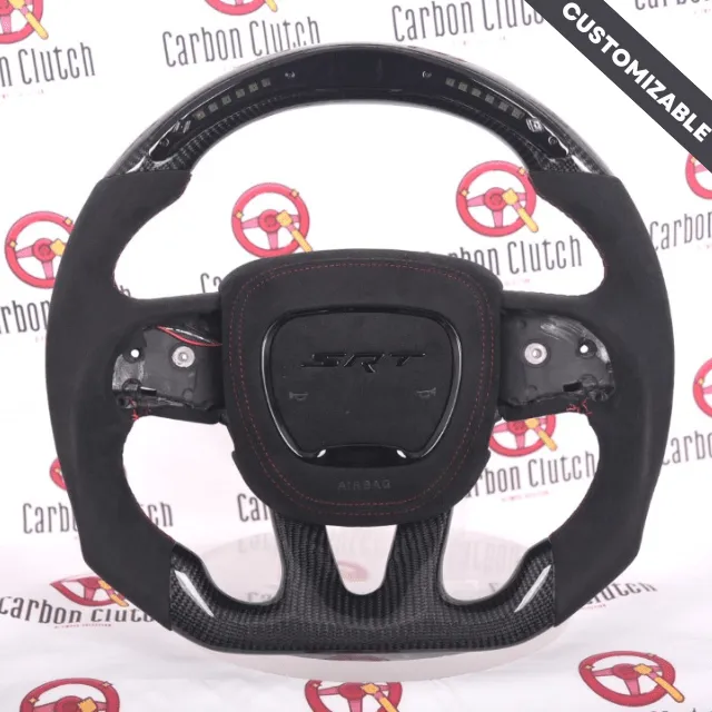 2015-2024 DODGE Charger/Challenger Custom Carbon Fiber Steering Wheel