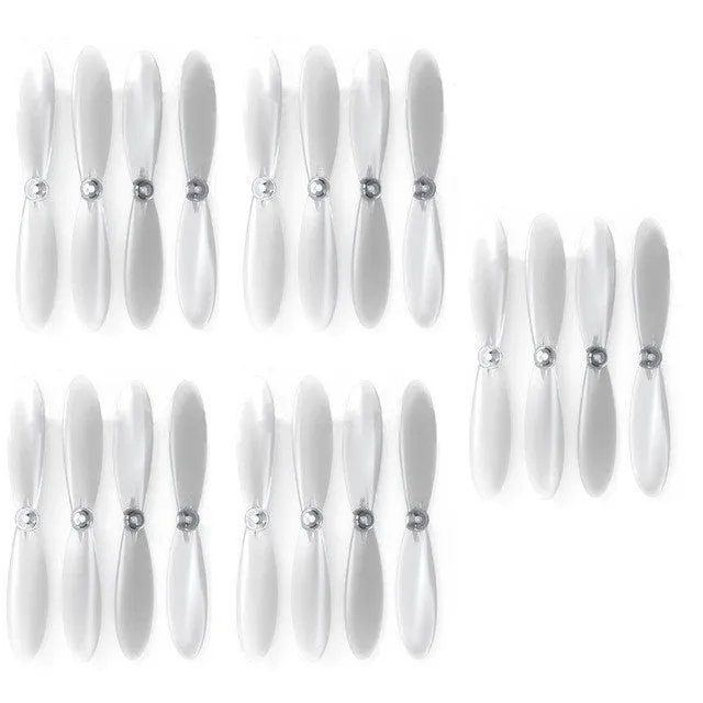 20pcs Hubsan H107L H107C H107D Propellers Spare Blade Main Props  For  RC Quadcopter Propellers