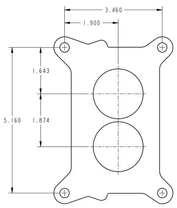 350 CFM 2-Barrel Keith Dorton HP Series Race Carburettor HO0-80787-1