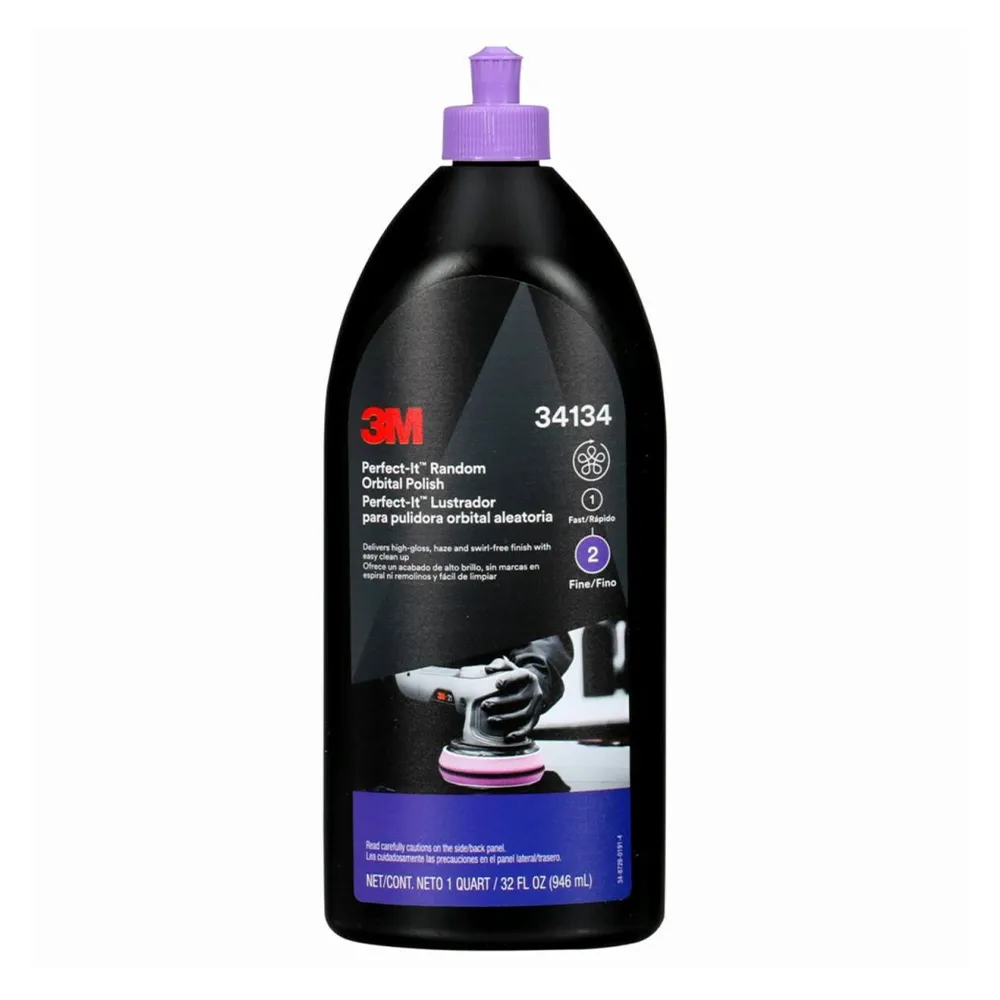 3M 34134 Perfect-It Random Orbital Polishing Compound 946ml High Gloss Finish