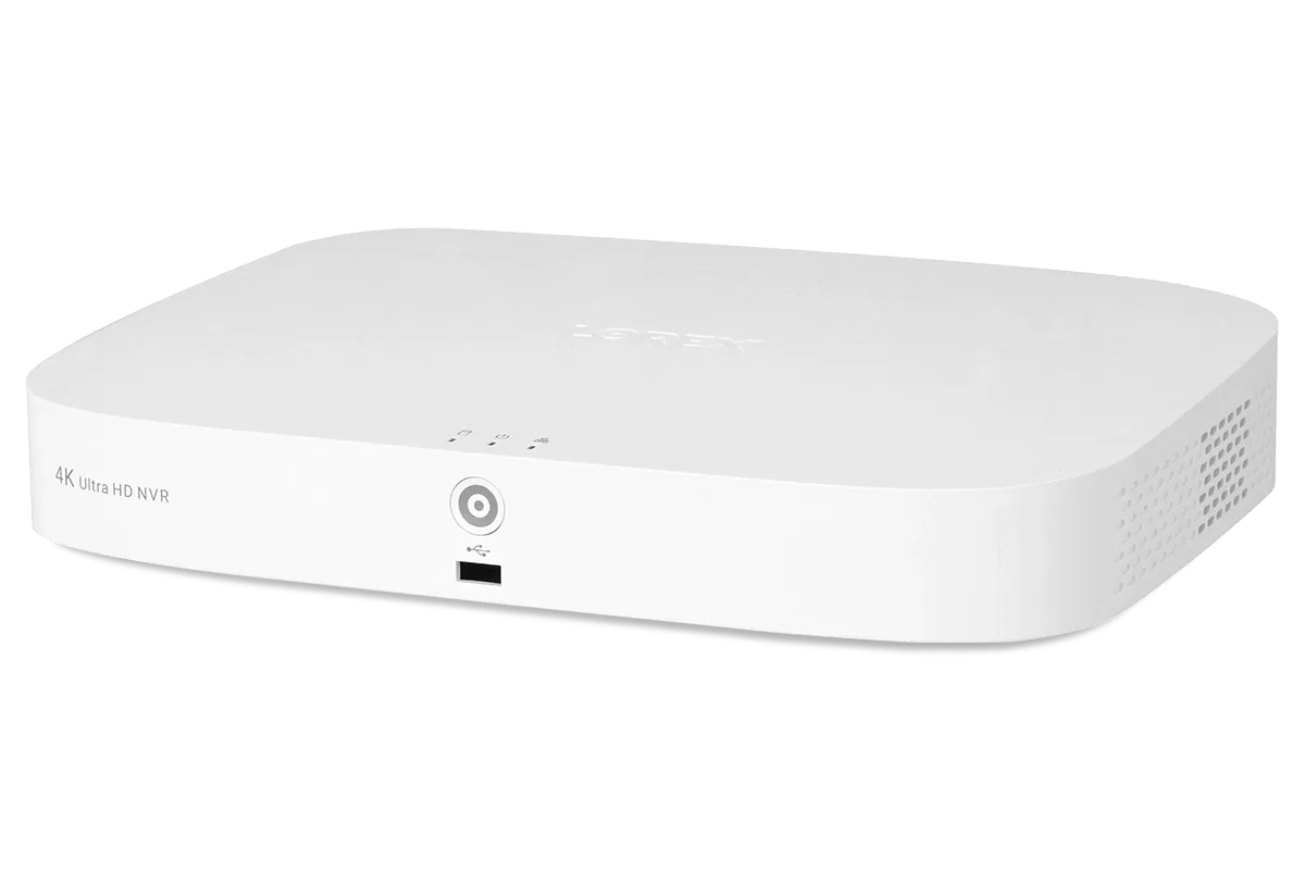 4K 8-Channel NVR with Smart Motion Detection, Voice Control and Fusion Capabilities, 2TB HDD