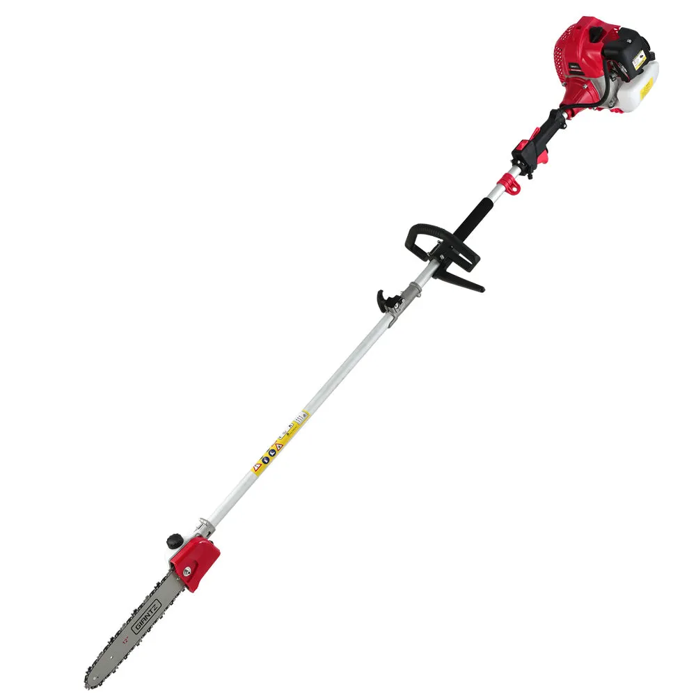 65CC Pole Chainsaw Hedge Trimmer 12in Chain Saw 5.6m Long Reach