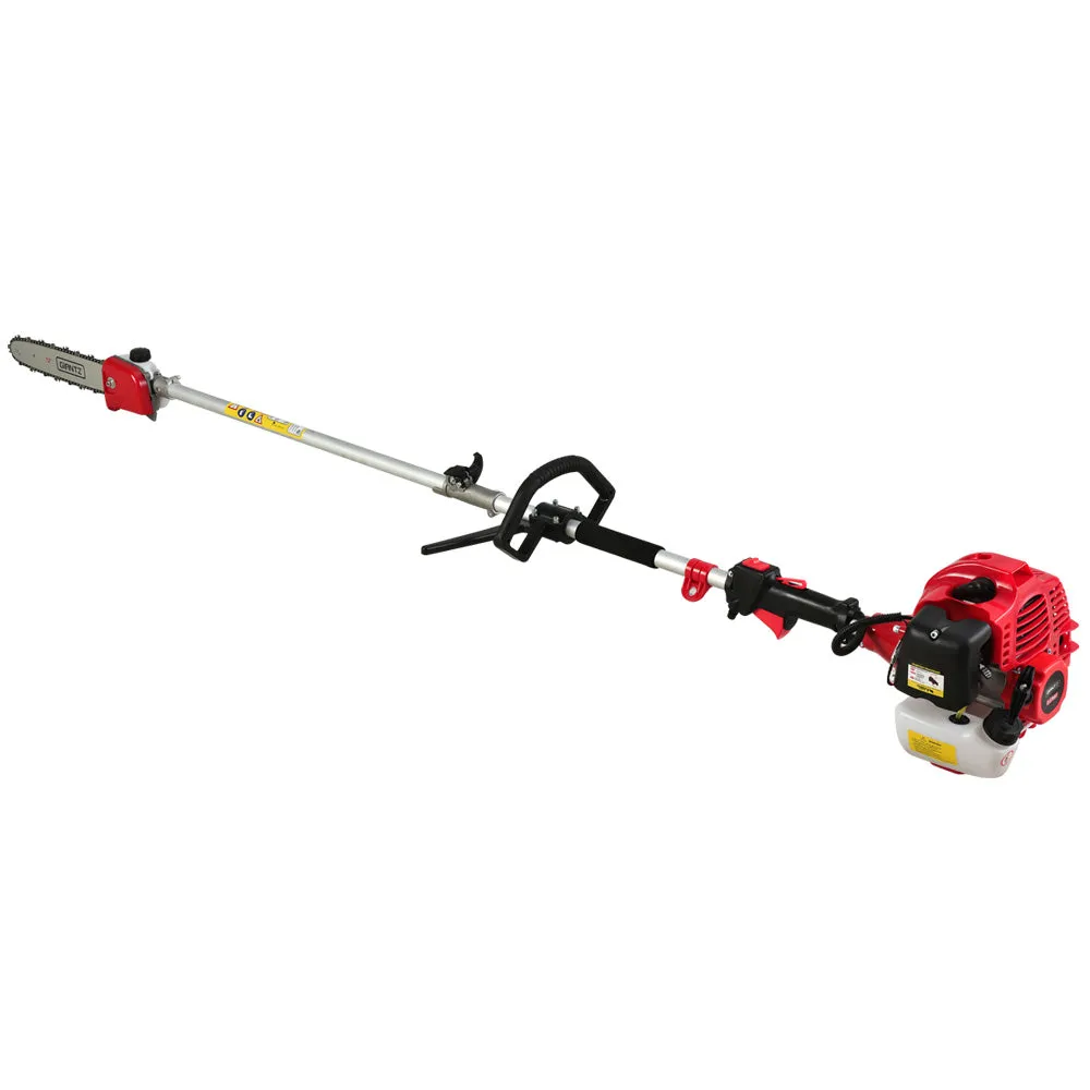 65CC Pole Chainsaw Hedge Trimmer 12in Chain Saw 5.6m Long Reach