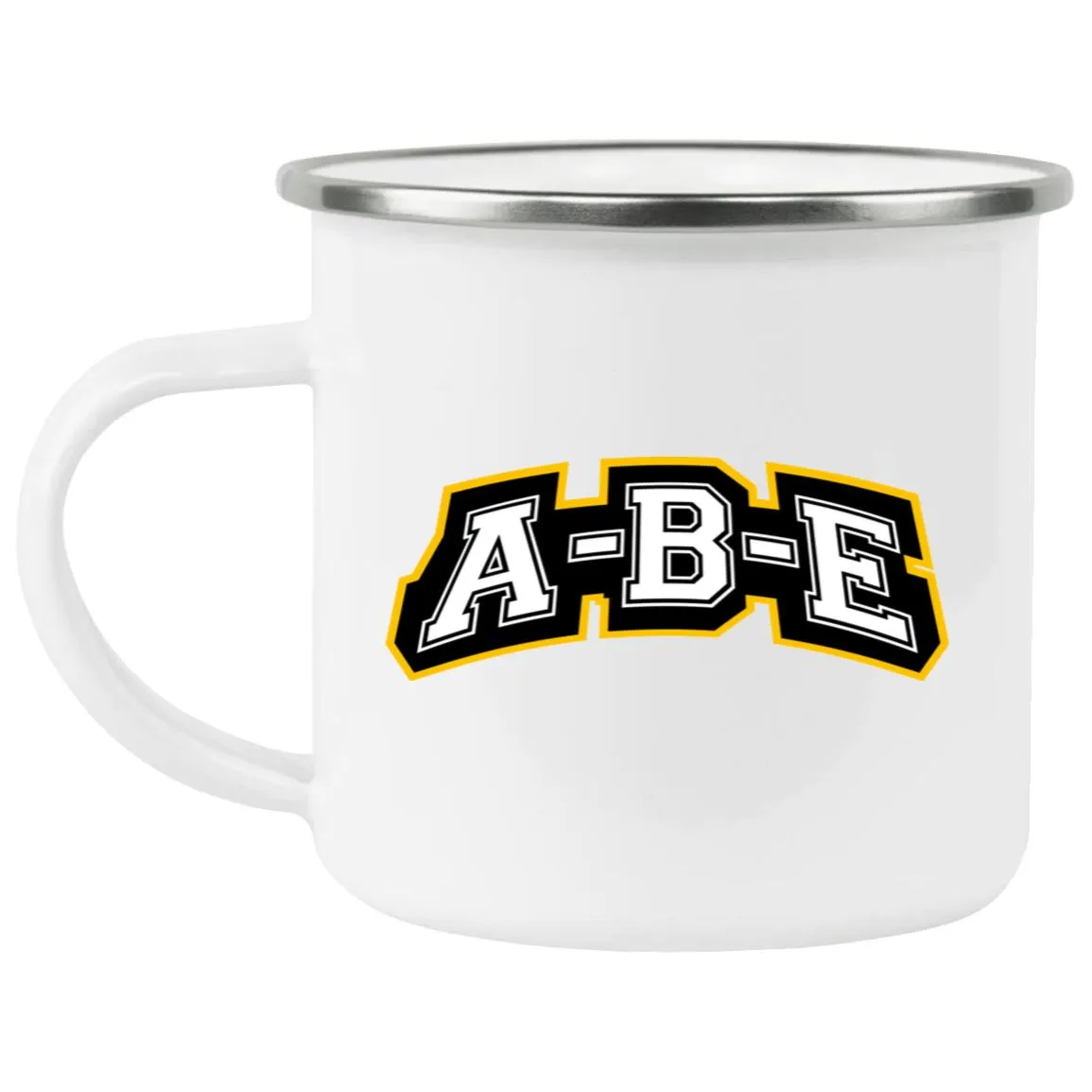 A-B-E - Enamel Camping Mug