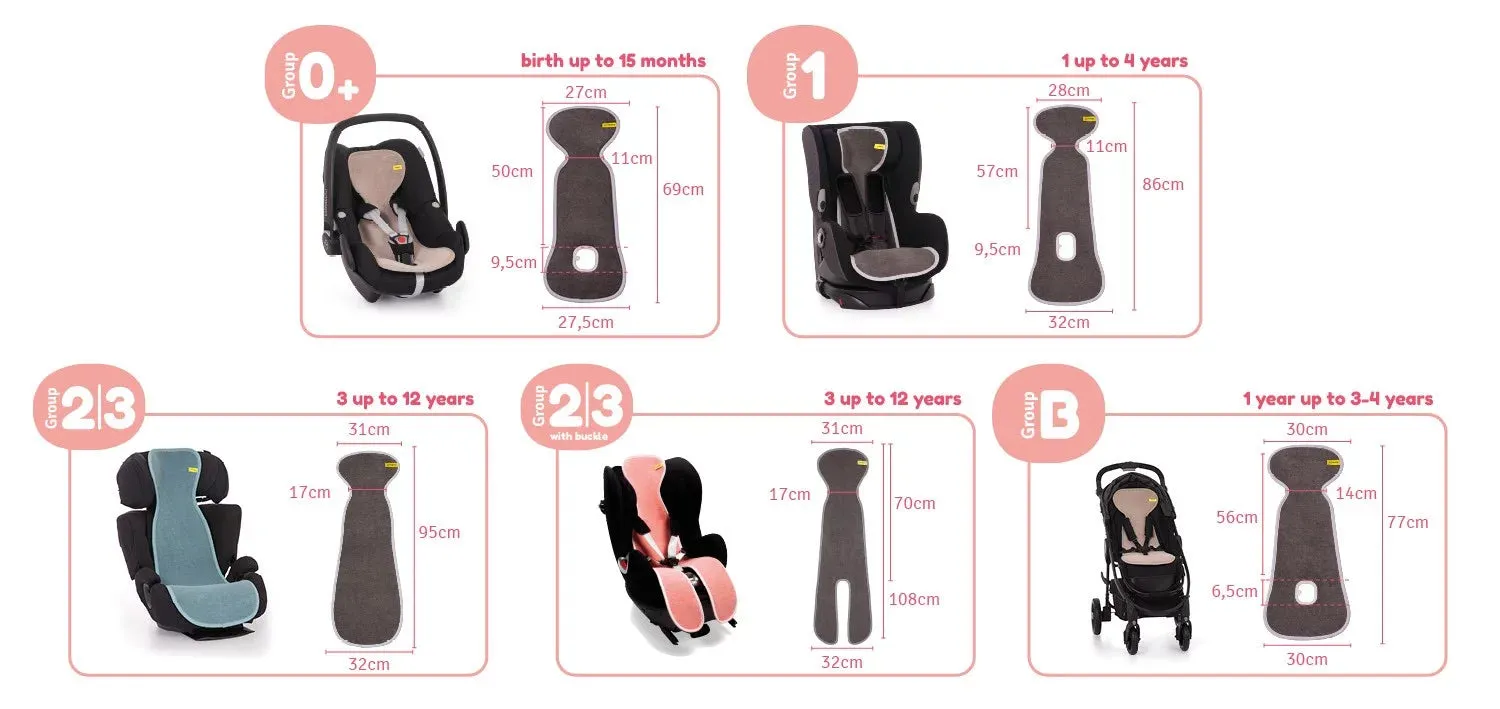 Aeromoov Air Layer Car Seat Group 1 Universal | Lilac