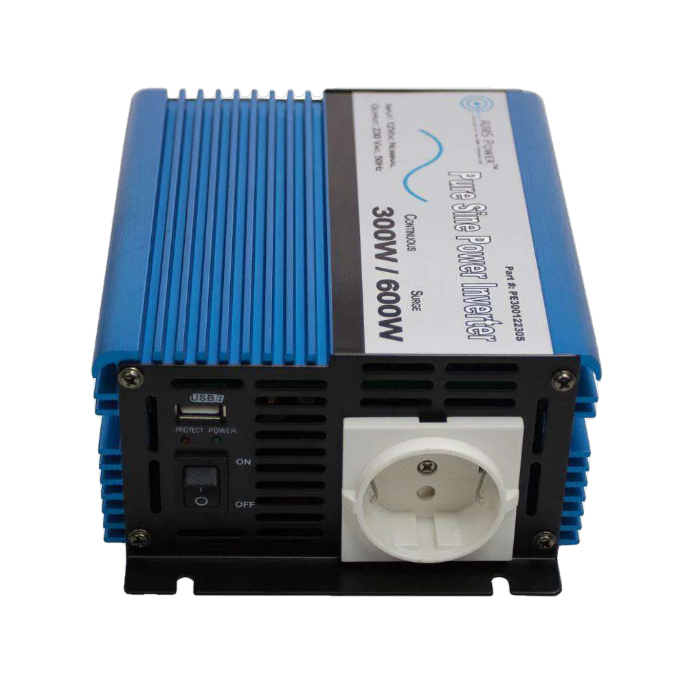 Aims Power PE60012230S 600 Watt Pure Sine Inverter New