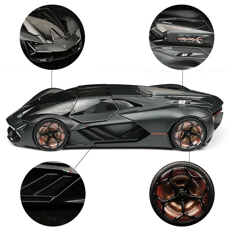 Alloy Car Simulation Lamborghini Terzo Millennio Third Age Concept Toy