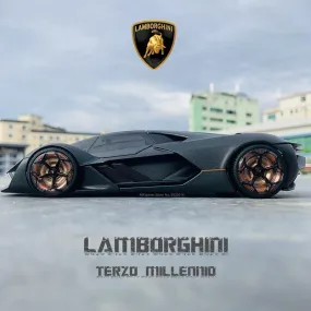 Alloy Car Simulation Lamborghini Terzo Millennio Third Age Concept Toy