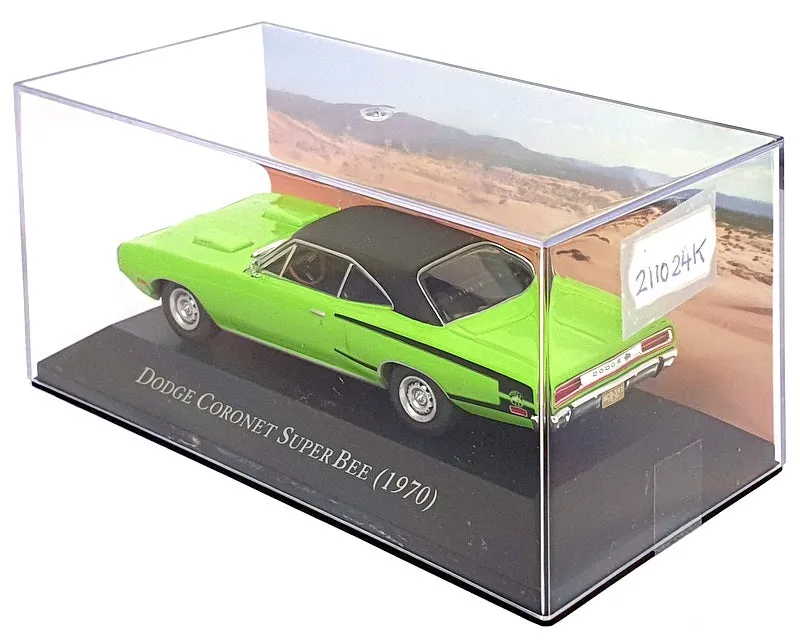 Altaya 1/43 Scale 211024K - 1970 Dodge Coronet Super Bee - Green/Black