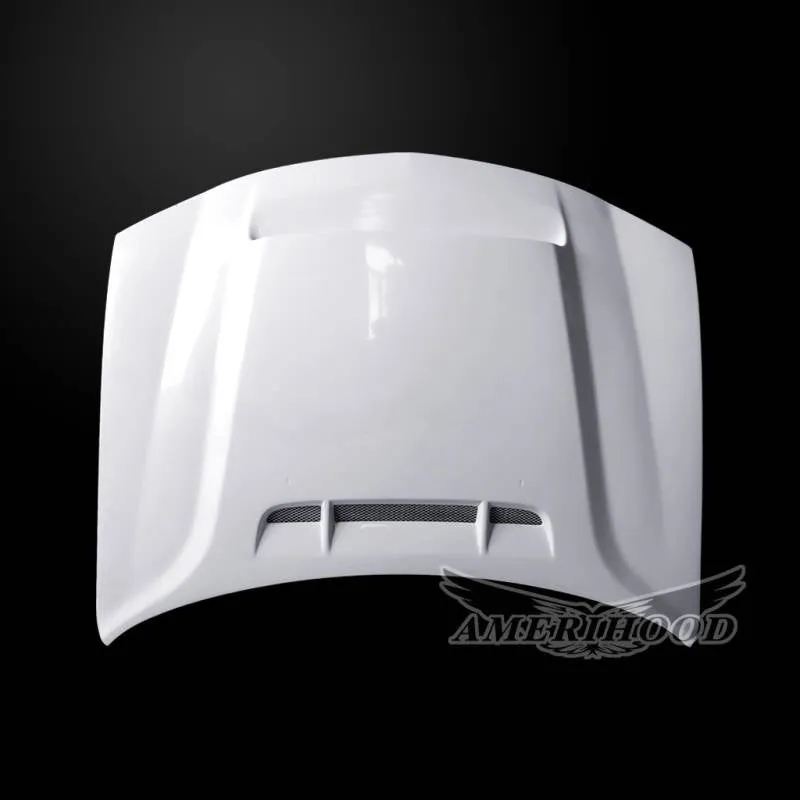 Amerihood Demon Functional Heat Extractor Ram Air Hood: Dodge Charger 2006 - 2010