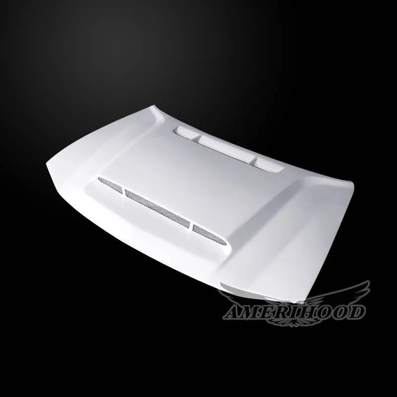 Amerihood Demon Functional Heat Extractor Ram Air Hood: Dodge Charger 2006 - 2010