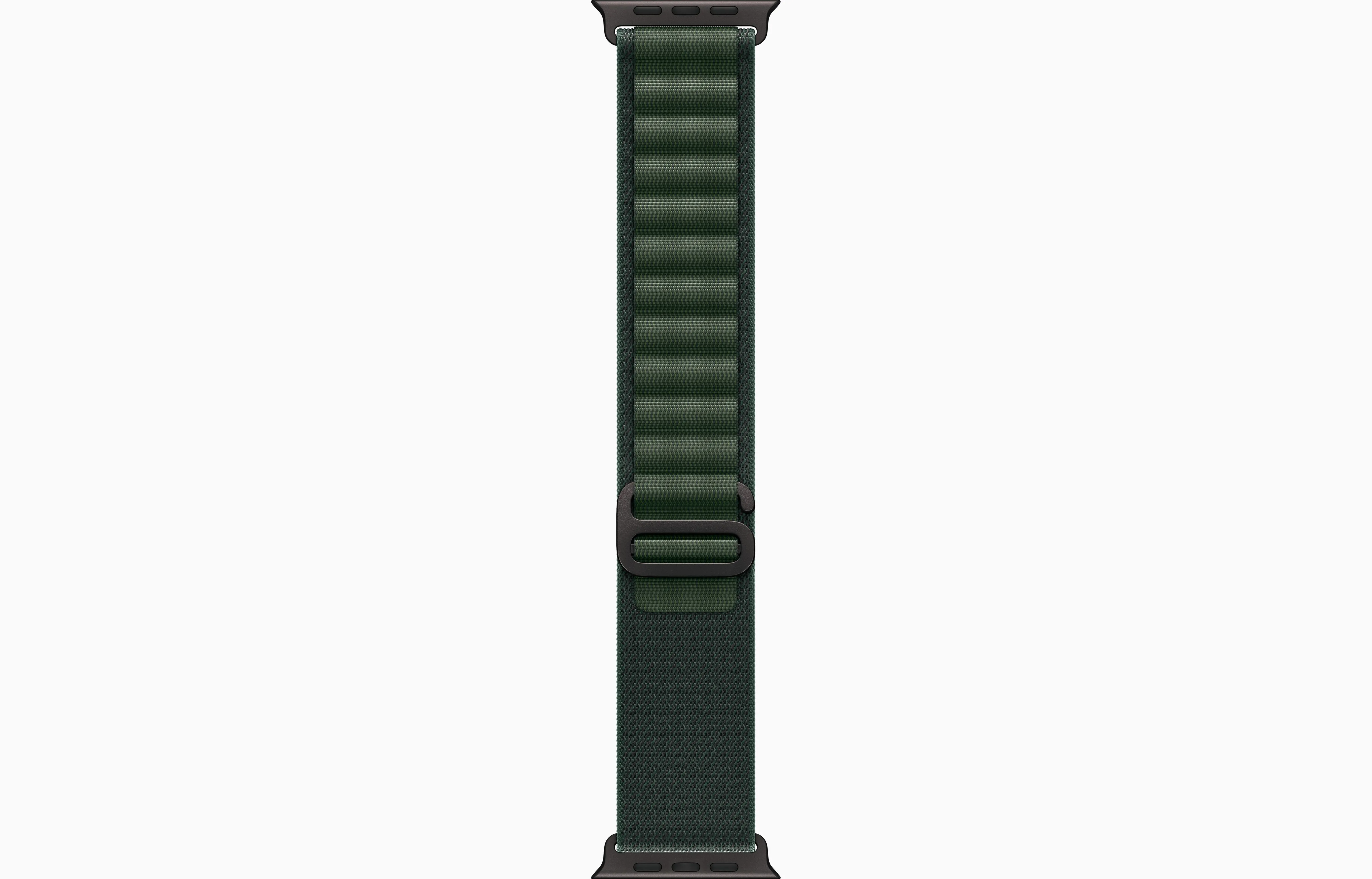 Apple Watch Ultra 2 GPS & Cellular 49mm Black Titanium Case, Dark Green Alpine Loop, Small