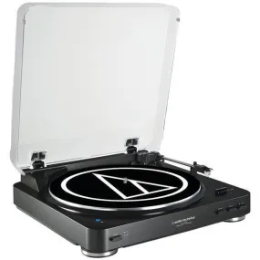 Audio-Technica AT-LP60BK-BT Fully Automatic Wireless Belt-Drive Stereo Turntable