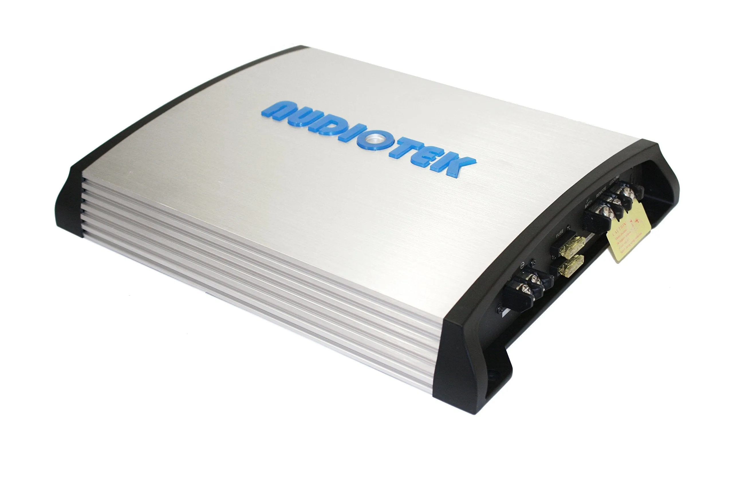 Audiotek At830M Class Ab 1 Channel Mono 2 Ohm Stable 1800W Stereo Power Car Amplifier W/Bass Control