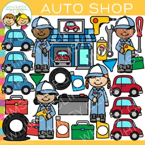 Auto Shop Clip Art