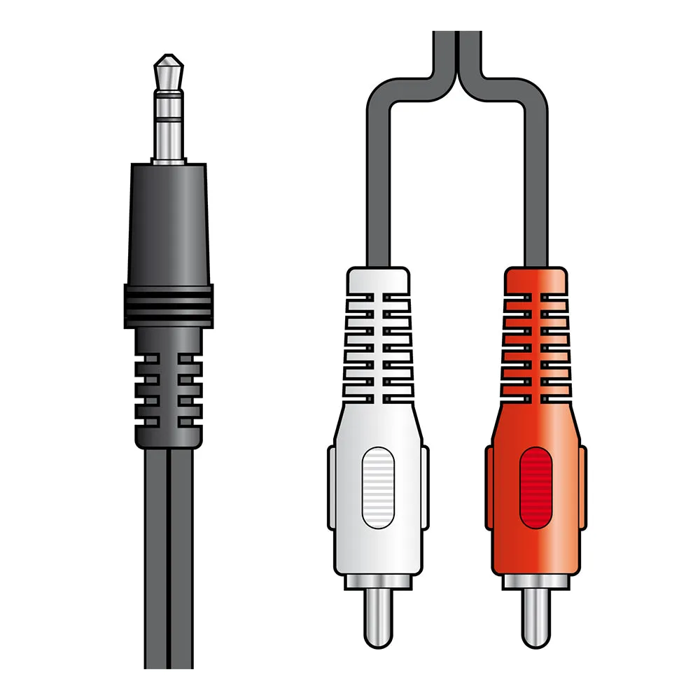 AV:link 3.5mm to 2RCA 5.0m 112.066UK