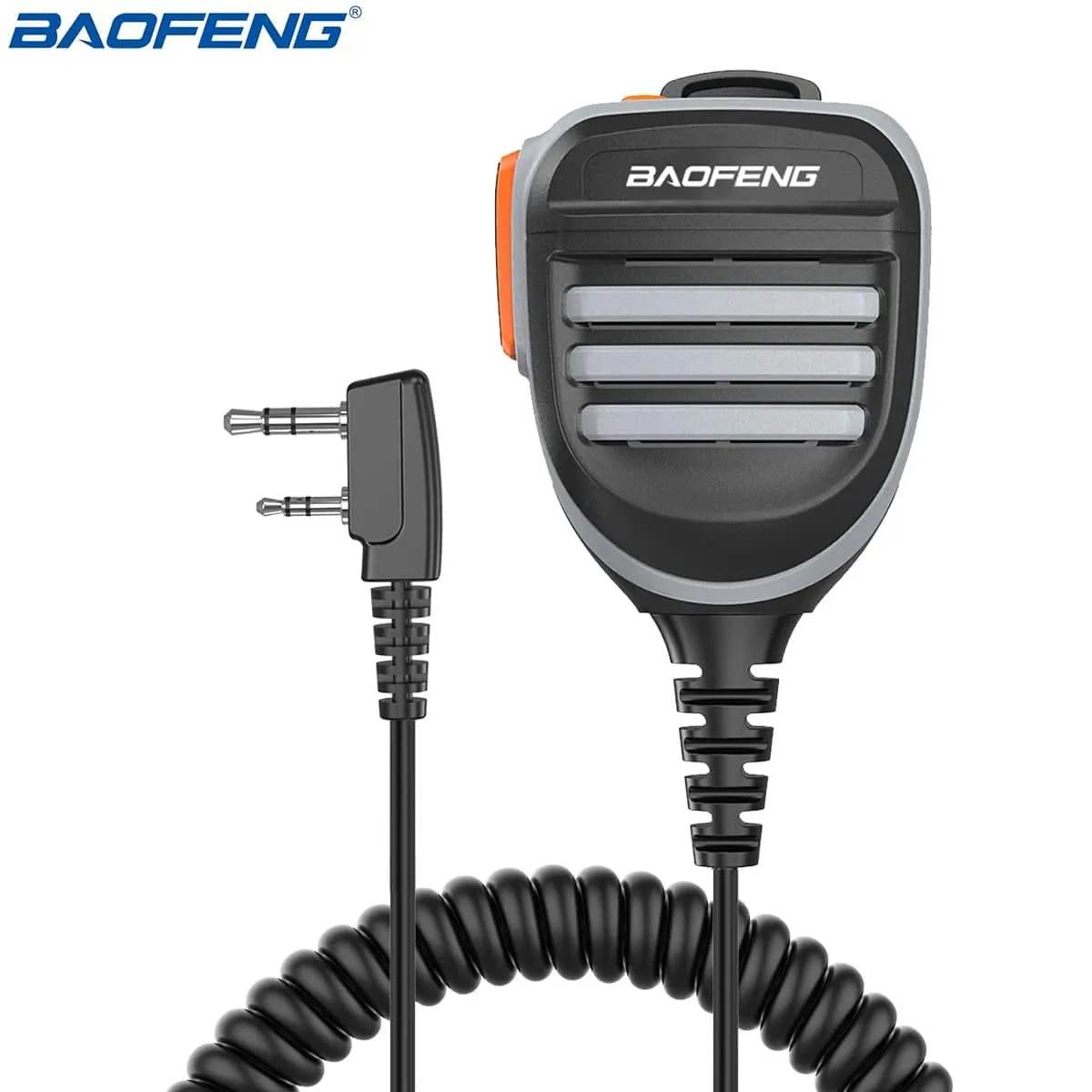 Baofeng Walkie Talkie Speaker Microphone PTT Mic For Baofeng UV-5R BF-888S UV-82 UV-S9 PLUS UV 13 Pro UV-16 Pro Two Way Radio