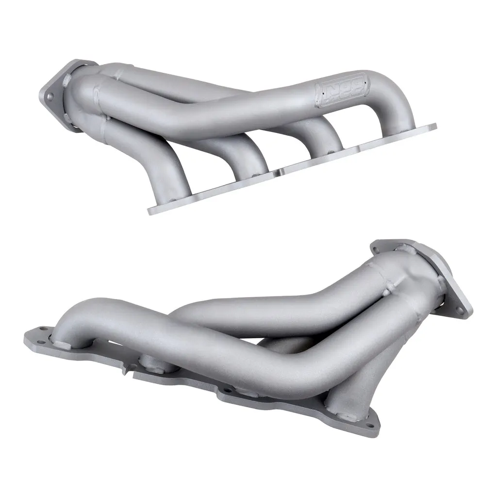 BBK 1-7/8" Shorty Headers Dodge Challenger/Charger 6.1 HEMI (06-10) Titanium Ceramic or Polished Silver Ceramic