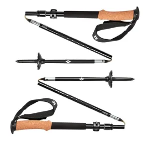 Black Diamond Alpine FLZ Trekking Poles Cork Handles (1 Pair) 2018 Model