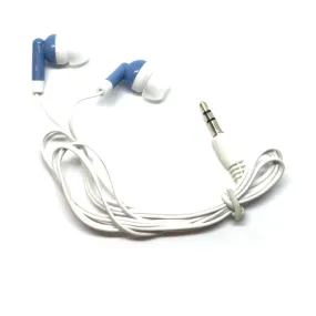 Blue Stereo Earbud Headphones