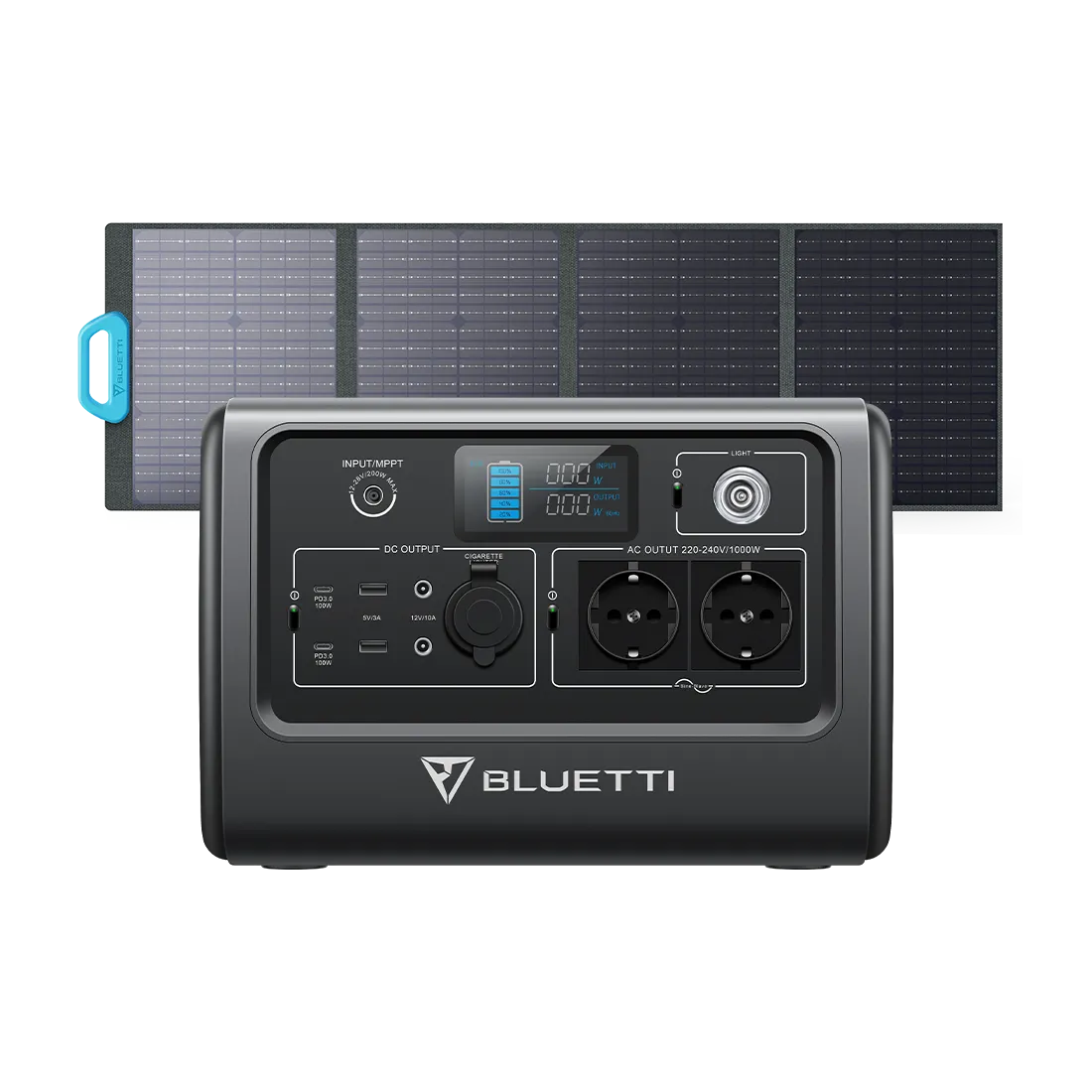 BLUETTI PowerOak EB70 Portable Power Station | 1000W 716Wh