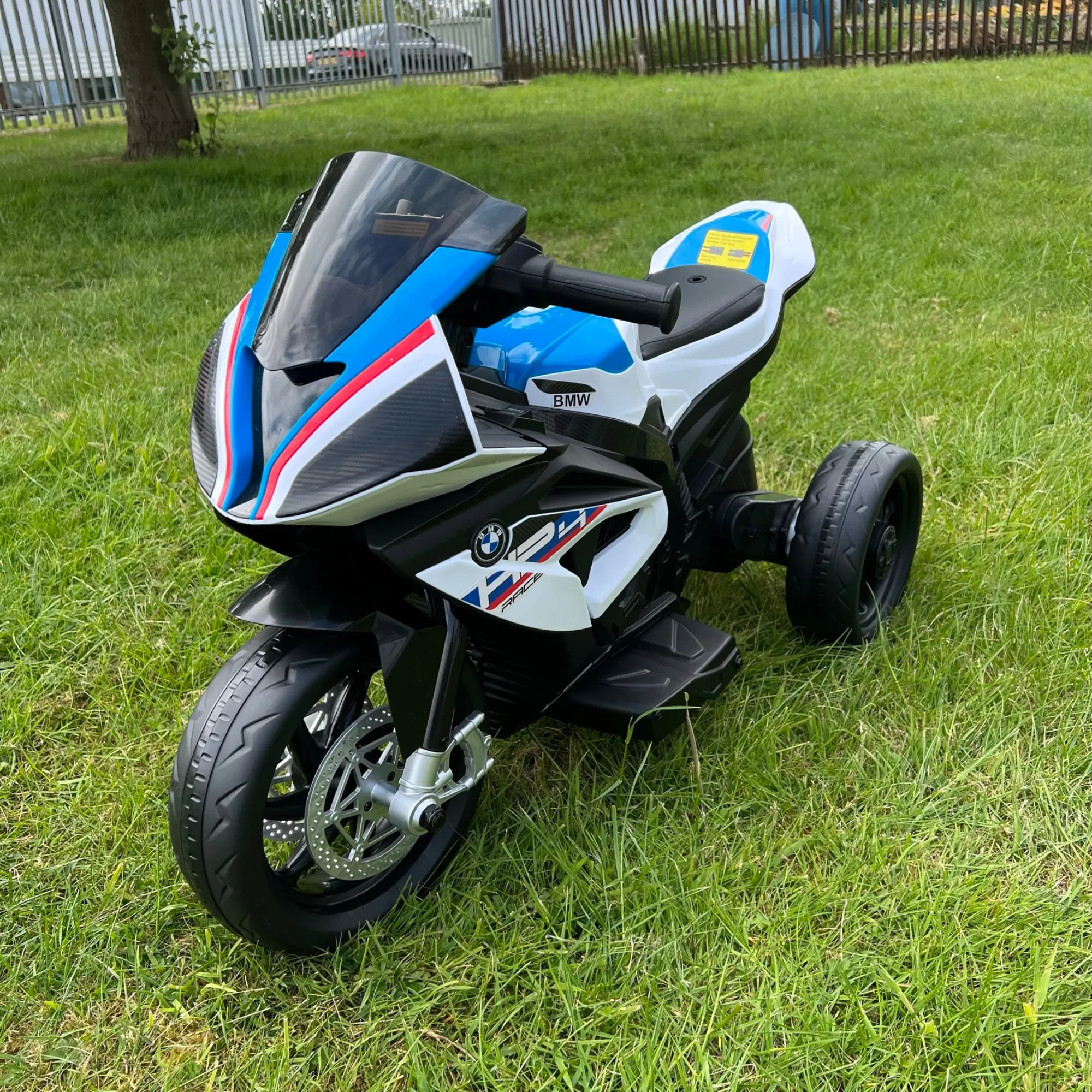 Bmw HP4 12V Mini Motorbike Trike