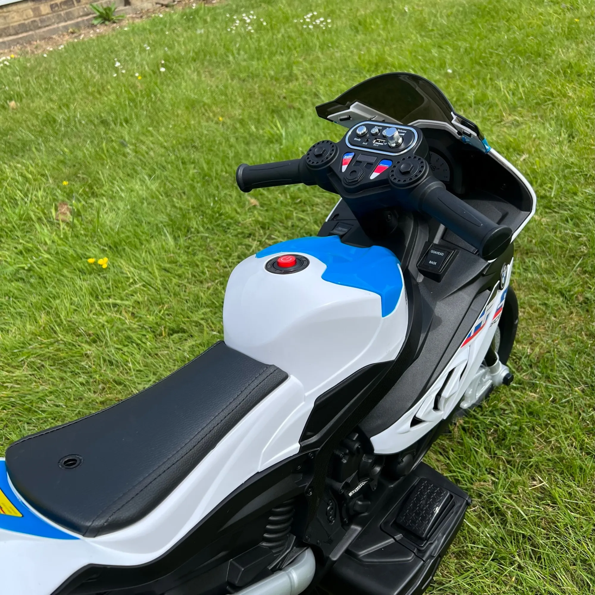 Bmw HP4 12V Mini Motorbike Trike