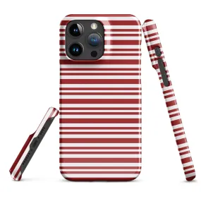 Candy Cane Snap Case for iPhone®