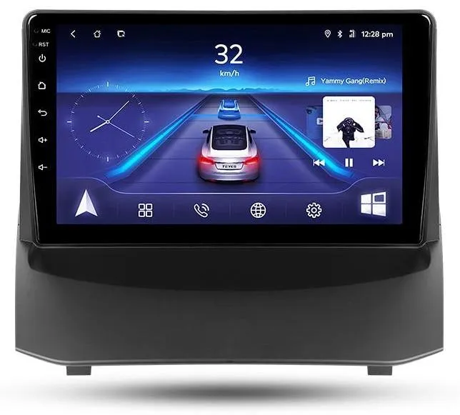 Car Dealz 9" Android 10.0 Ford Fiesta 6 Mk VI 2008-2013 In Dash Plus OEM Fascia