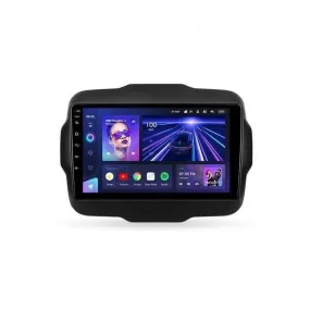 Car Dealz Elite 4G Data Model 10.2" Android 12.0 For Jeep Renegade 2014 - 2018 In Dash Plus OEM Fascia