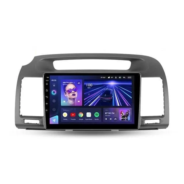 Car Dealz Elite 4G Model 10.2" Android 12.0 For Toyota Camry 5 XV 30 2001 - 2006 In Dash Plus OEM Fascia