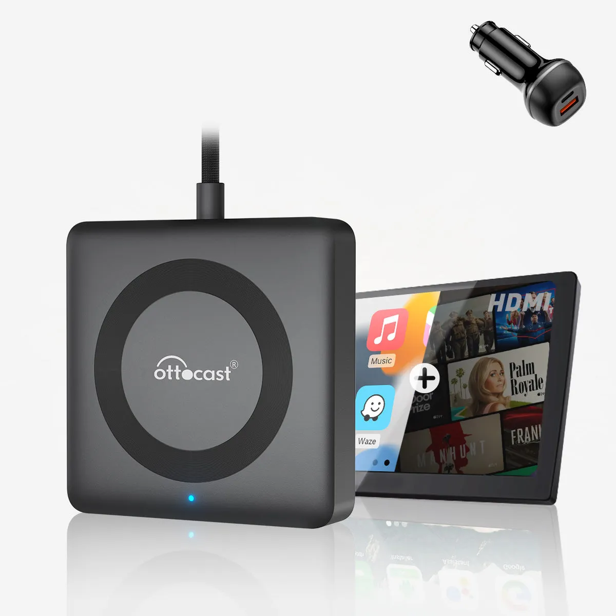 Car TV Mate Pro- HDMI Multimedia & Wireless CarPlay Adapter