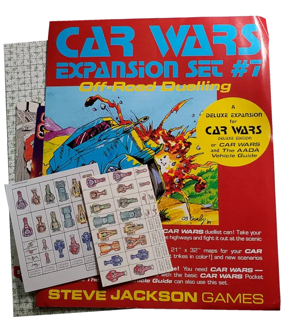 Car Wars Expansion Set 7 - Off-Road Duelling