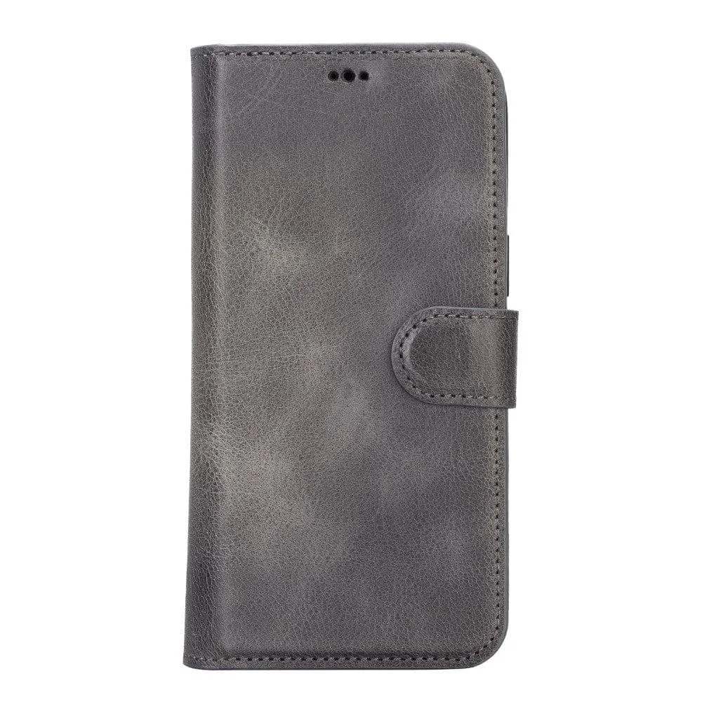 Carter iPhone 14 Pro Max Detachable Wallet Case, Vesselle Gray