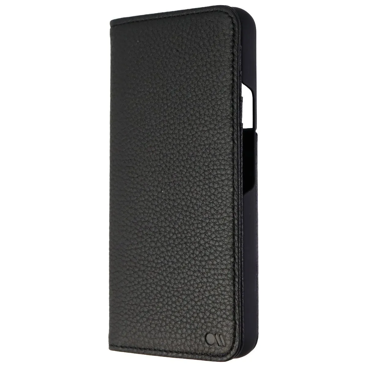 Case-Mate Genuine Leather Wallet Folio Case for Samsung Galaxy S22 - Black