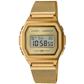 CASIO Vintage Golden Watch #A1000MG-9EF