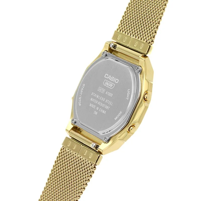 CASIO Vintage Golden Watch #A1000MG-9EF