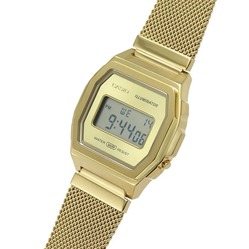 CASIO Vintage Golden Watch #A1000MG-9EF