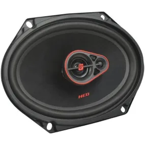 Cerwin-Vega Mobile H7683 HED Series 3-Way Coaxial Speakers (6inch x 8inch, 360 Watts max)