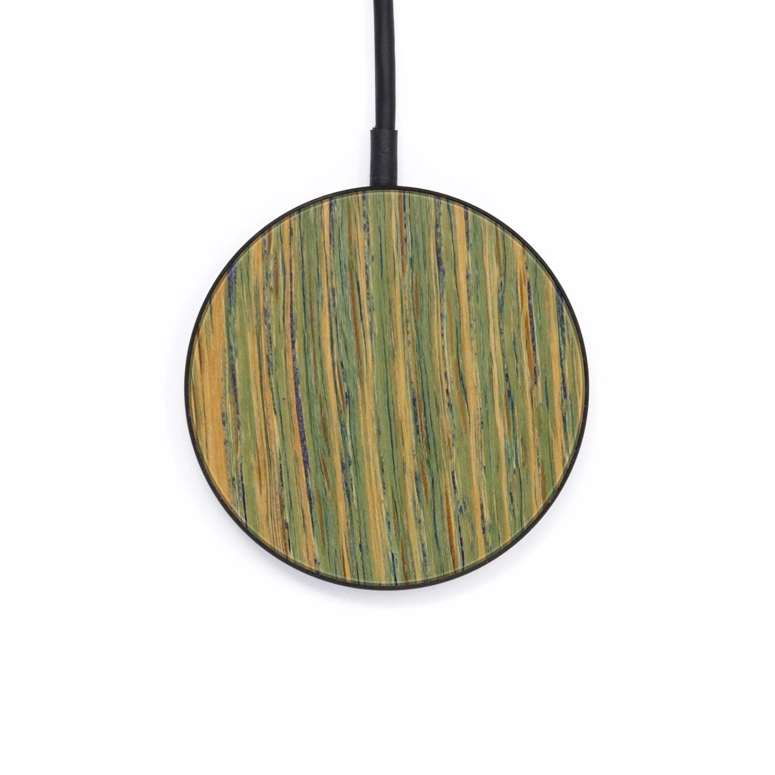 Circle Burl Wood Wireless Charger - Loretta (Wood Burl, 644324)