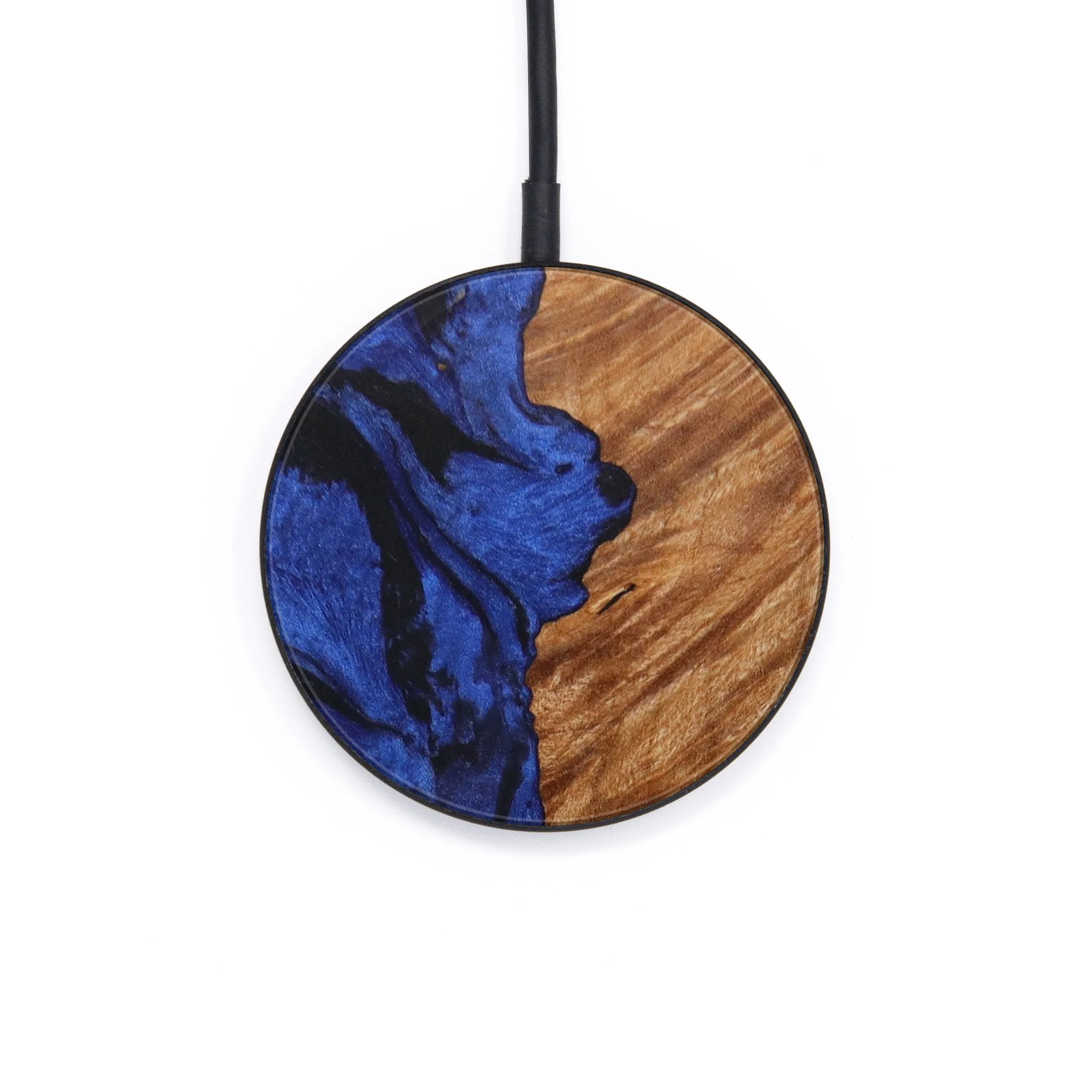 Circle Wood Resin Wireless Charger - Brook (Artist Pick, 614759)