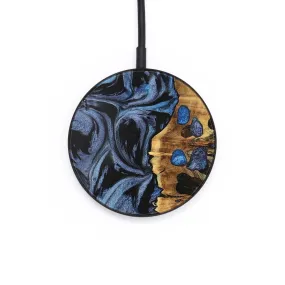 Circle Wood Wireless Charger - Gabriel (Blue, 737670)